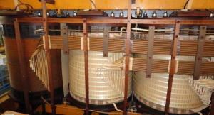 Expertise and repair (partial rewinding) of a 100 MVA transformer in the repair shop